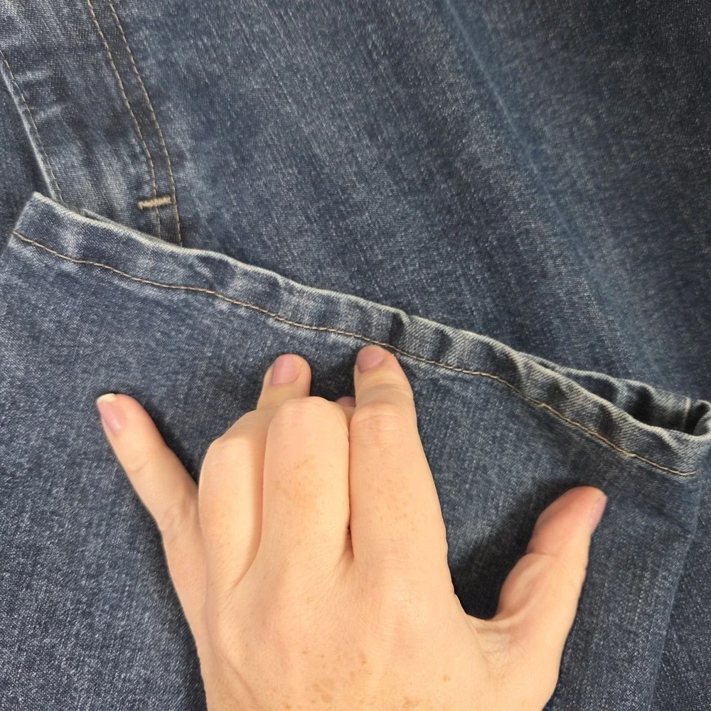 VTG Wrangler Carpenter Jeans 36 X 34 Cargo Mens Workwear Medium Wash